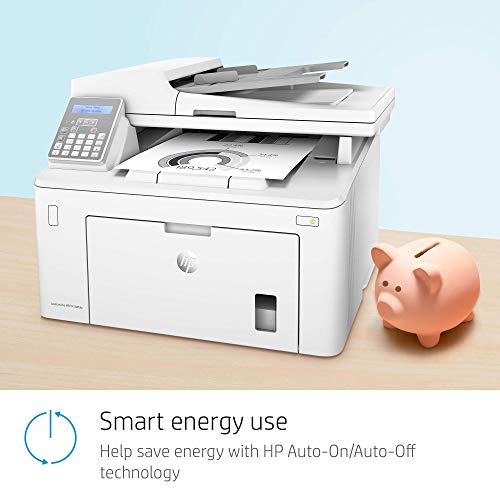 HP Laserjet Pro M148fdw All-in-One Wireless Monochrome Laser Printer, Fax, Mobile & Auto Two-Sided Printing, Works with Alexa (4PA42A)