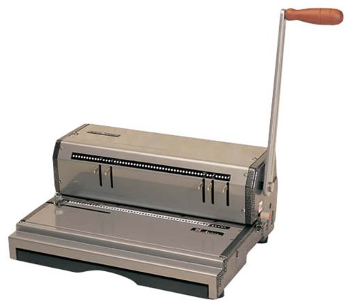 Akiles 13" Heavy Duty Coilmac M 41 manual Punching & Binding Machine with EZ Inserting Table