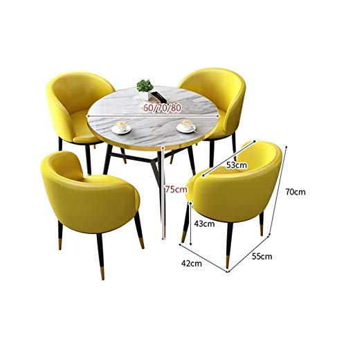 AkosOL Office Table and Chair Set - Beige Dining Furniture Combination