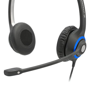 Sennheiser DeskMate Dual-Ear for Your Home Cordless Phone (2.5mm)