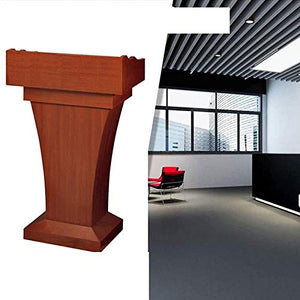 ZEELYDE Acrylic Lectern Podium Stand - Modern Design for Speeches, Presentations, and Events