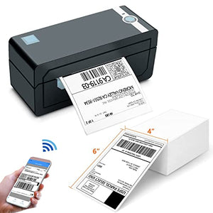 Jadens Bluetooth Thermal Label Printer & Thermal Direct Shipping Label