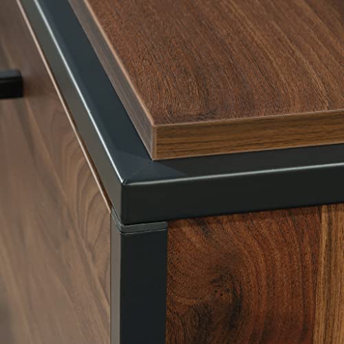 Sauder Lateral File Cabinet, Grand Walnut Finish, L: 30.24" x W: 17.24" x H: 29.53
