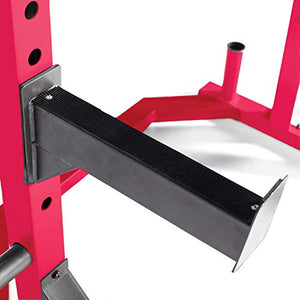 CAP Barbell FM-8000F Deluxe Power Rack, Red