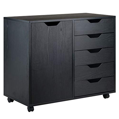 Winsome Halifax Storage Cabinet, Black