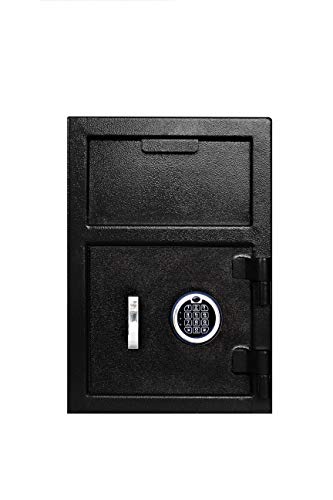 Templeton Standard Depository Safe - Electronic Keypad Combination & Key Backup, 1.12 CBF
