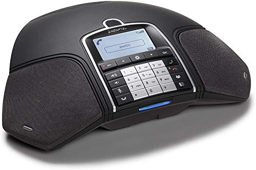 Konftel 300Wx Wireless Conference Phone w/Analog DECT Base Station + Sandisk 16GB Card to Record Calls + Cleaning Cloth and More - Conference Room Bundle