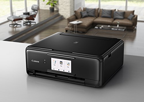 Canon TS8120 Wireless All-In-One Printer with Scanner and Copier: Mobile and Tablet Printing, with Airprint(TM) and Google Cloud Print compatible, Black