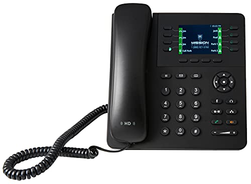 MM MISSION MACHINES Business Phone System: Essential Pack - Auto Attendant/Voicemail, Cell & Remote Extensions, Call Recording - 24 Phone Bundle