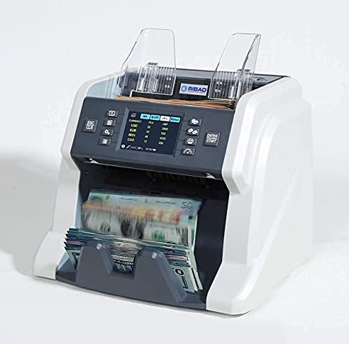 RIBAO RB-58-RP Printer and RIBAO BC-40 Mixed Denomination Bill Money Counter
