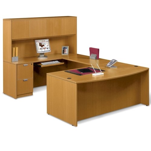 71" Overhead Hutch with Doors American Espresso