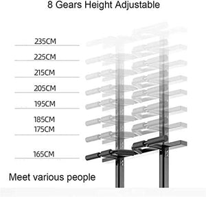 DSWHM Fitness Equipment Strength Training Equipment Strength Training Dip Stands Freestanding Dip Station Adjustable Pull-Up Bars Multifunction Power Tower Strength Training for Home Gym