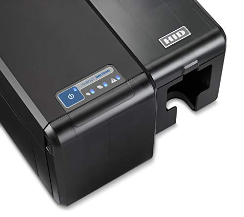 Fargo INK1000 ID Card Printer System with Ink, Blank Cards, and CloudBadging Software