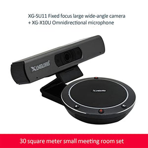 XUNGU Full HD1080p Video and Audio Conferencing System with Wide-Angle Camera and Expansion Mics