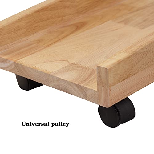 Computer Tower Stand Printer Table CPU Stand Cart with Protective Side and 4 Casters - Desktop Tower Computer Stand (Color: A)