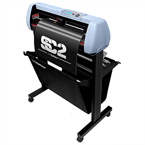 USCutter 34" SC2 Vinyl Cutter Sign Shop Starter Kit with Basket, Vinyl Tape Tools