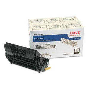 Oki - 52123602 High-Yield Toner 20000 Page Yield Black "Product Category: Imaging Supplies And Accessories/Copier Fax & Laser Printer Supplies"