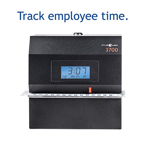 Pyramid 3700 Heavy Duty Steel Time Clock and Document Stamp - Made in the USA