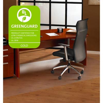 FLR1215020019ER - Cleartex XXL Polycarbonate Rectangular General Office Mat for Hard Floors (60 x 79)