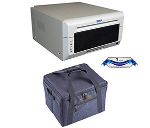 DNP DS820A 8" Compact Professional Event & Photo Booth Portrait Digital Printer Kit | Slinger Padded Printer Carrying Case