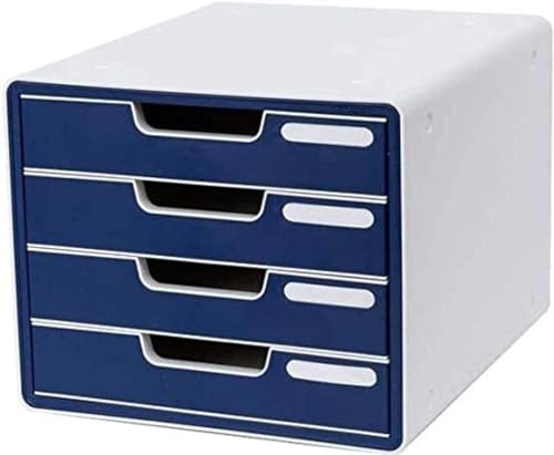 noxozoqm Four-Layer File Cabinet Office and Household Storage Drawer Extension Cabinet