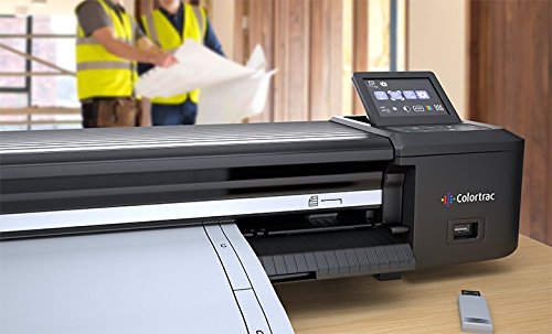 Colortrac SmartLF 36-inch Wide Color Scanner and 4 Rolls 36" x150' Plotter Paper