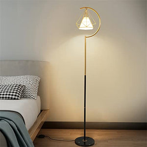 None Diamond Shape Remote Control Vertical Desk Lamp Floor Lamp Nordic Living Room Bedroom Sofa (Color: E, Size: As Shown)