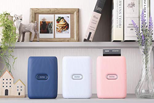 Fujifilm Instax Mini Link Smartphone Printer - Ash White (Renewed)