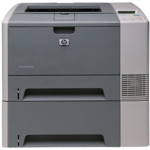 HP LaserJet 2430TN Network Printer with Extra 500-Sheet Tray (Q5961A#ABA) (Renewed)