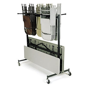 National Public Seating Table And Chair Combo Caddy - 42-Chair And 10-Table Capacity