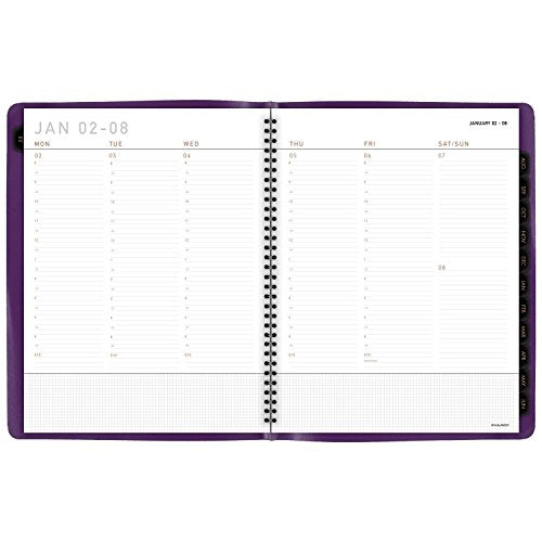 AT-A-GLANCE Weekly / Monthly Appointment Book / Planner 2017, 8-1/4 x 10-7/8", Contempo Fashion, Color Selected For You May Vary (70-940X-00)