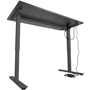 TITAN FITNESS A2 Adjustable Height Electric Motorized Sit to Stand Computer Work Desk 27"- 46" Programmable Memory