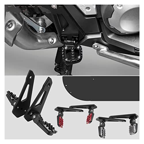 HSPORT Motorcycle Foot Pegs Pedals For X-ADV 750 2021-2022 - Red