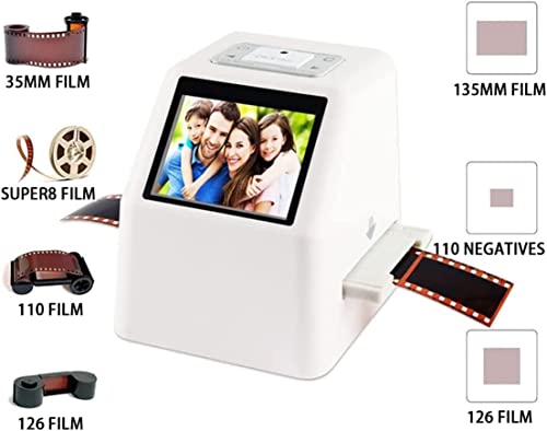 PRABOS 22MP High Resolution Film & Slide Scanner with 3.5” LCD Screen