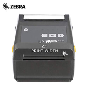 Zebra ZD420d Direct Thermal Desktop Printer 203 dpi Print Width 4 in USB Ethernet ZD42042-D01E00EZ (Renewed)