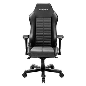 DXRacer OH/IS133/N Iron Series Black Gaming Chair - Includes 2 Free Cushions