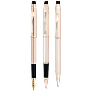 Cross Century II Rose Gold Filled/Rolled Gold Ballpoint Pen (AT0082WG-101)