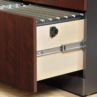Sauder 419606 Via Lateral File, Classic Cherry Finish