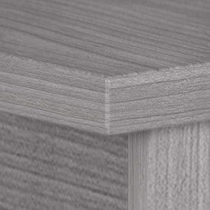 Bush Business Furniture Studio C L Shaped Desk with Return, 72W x 30D, Platinum Gray