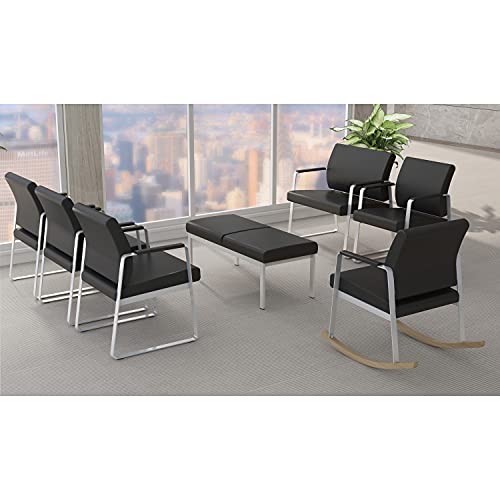 Lorell LLR66997 Healthcare Seating Bariatric Guest Chair