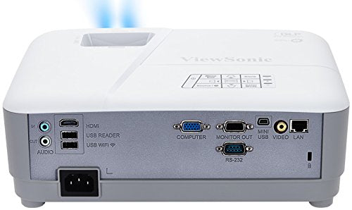 ViewSonic PG603W 3600 Lumens WXGA Networkable Home and Office Projector with HDMI and USB