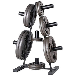 papababe 260LB Weight Plates 2-Inch Olympic Grip Plate Sets for Strength and Conditioning Workouts and Weightlifting (A Pair of 10 15 25 35 45LB Grip Plates)