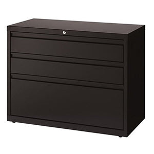 Hirsh 3 Drawer Lateral File Cabinet in Black