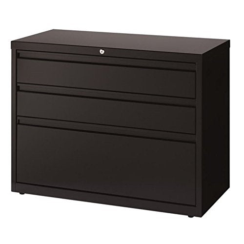 Hirsh 3 Drawer Lateral File Cabinet in Black
