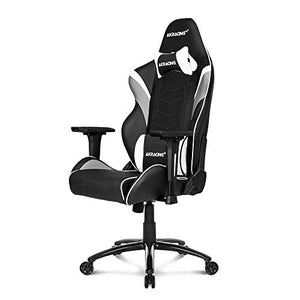 AKRacing Core Series LX Gaming Chair with High Backrest, Recliner, Swivel, Tilt, Rocker and Seat Height Adjustment Mechanisms with 5/10 Warranty - White