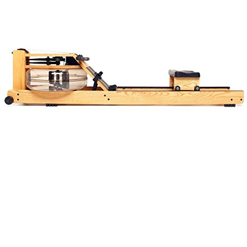 WaterRower Natural Rowing Machine w/ S4 Monitor & Hi Rise Attachment