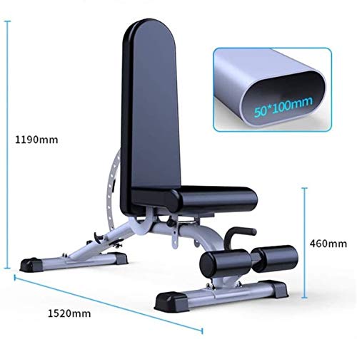 ZLQBHJ Bench Press Weight Bar Bench Press Bench Strength Training Multiuse Exercise Workout Bench Weight Bench Sit Up Strength Training Equipment for Home Gym for Full Body Workout