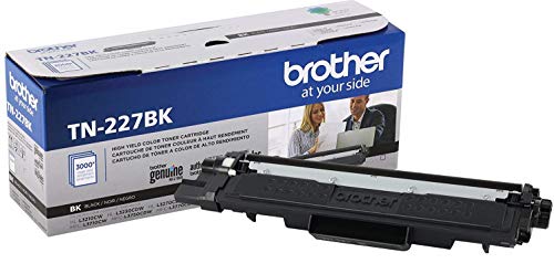 Brother TN227 4 High Yield Color Toner Set (BK/C/M/Y) (1) TN227BK, (1) TN227C, (1) TN227M, (1) TN227