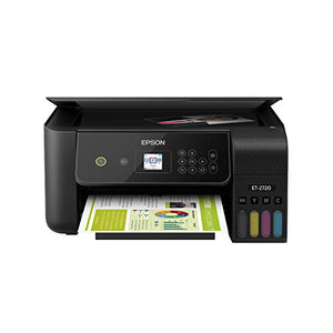 Epson EcoTank ET-2720 Wireless Color All-in-One Supertank Printer with Scanner and Copier - Black (Renewed)