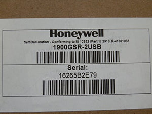 HONEYWELL, XENON 1900 USB KIT, STD RANGE IMAGER, 1D, PDF417, 2D, BLACK, USB TYPE